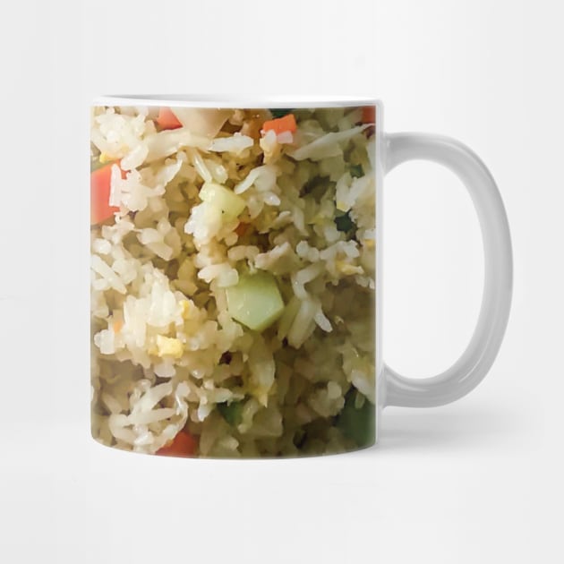 Fried rice textured background by FOGSJ